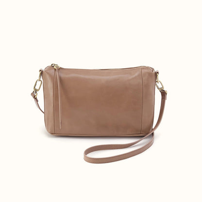 front view of the darcy carry-all bag in the color woodsmoke