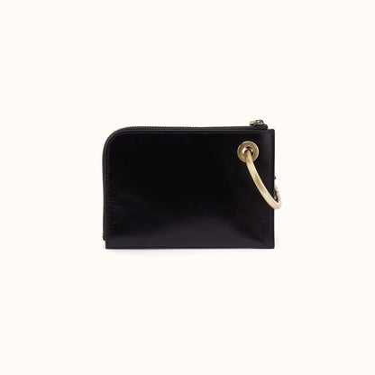 back view of the black jett wristlet
