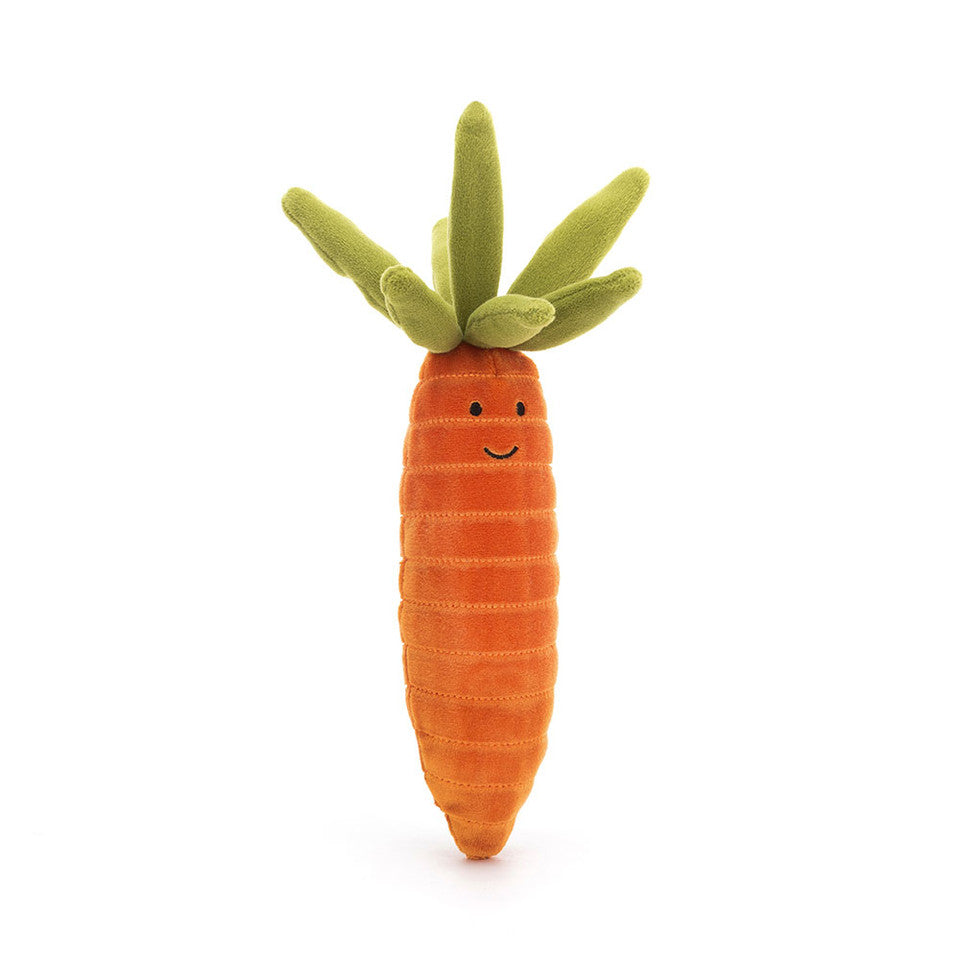 Carrot plush toy.