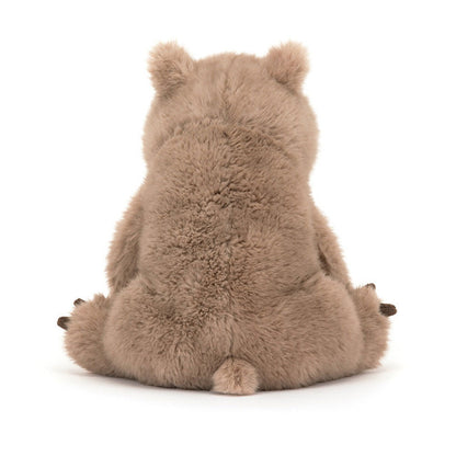 back view of Wonda Wombat Plush Toy