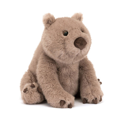 front view of Wonda Wombat Plush Toy