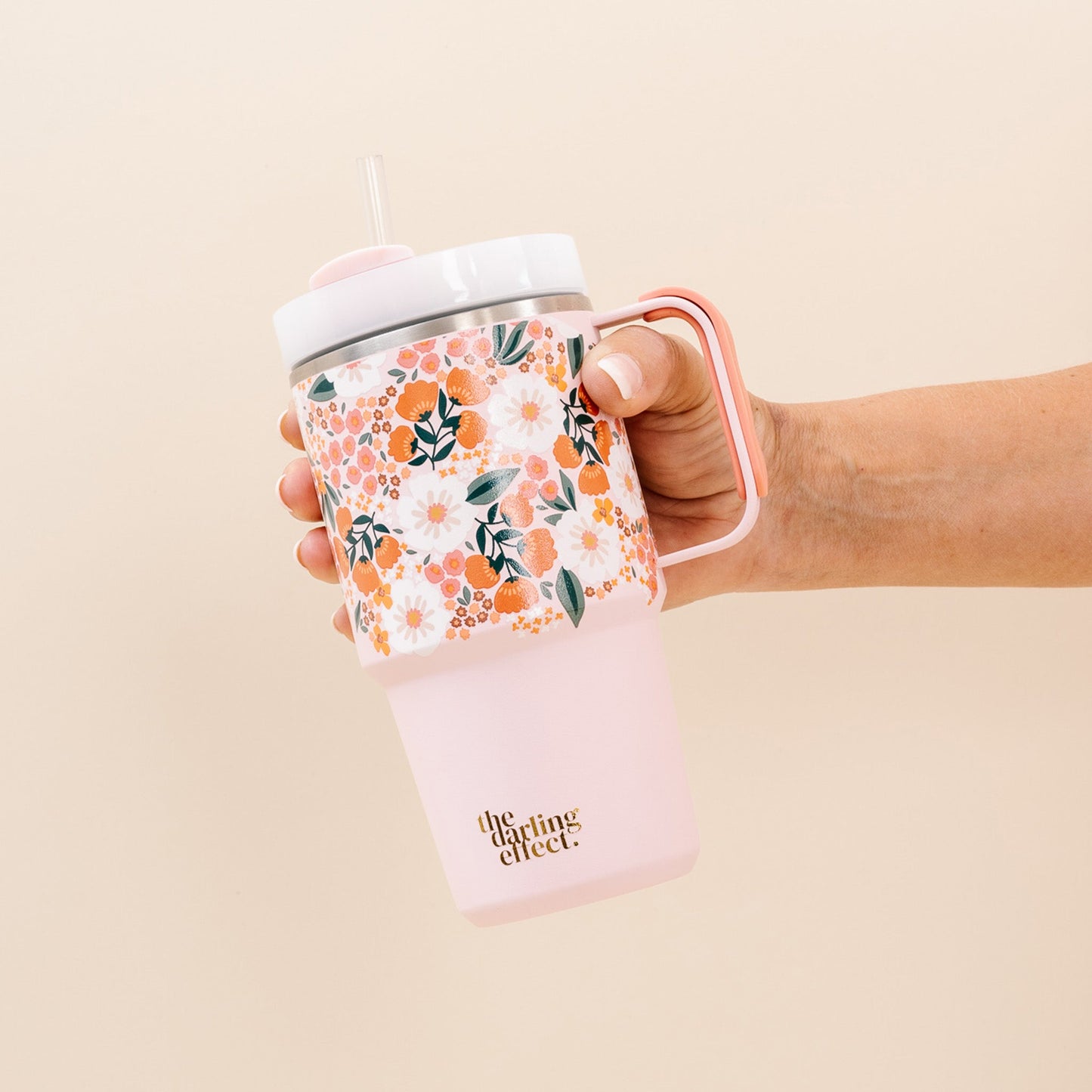 The Darling Effect - Take Me Everywhere Tumbler - Sweet Meadow Pinki I