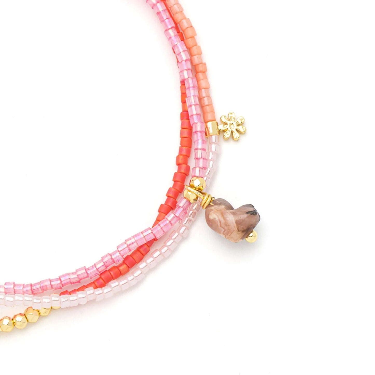 close-up of beaded wrap
