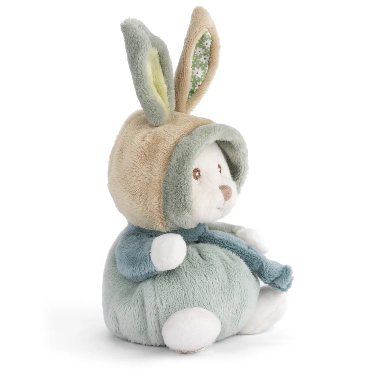 side view of ziggy benji plush toy