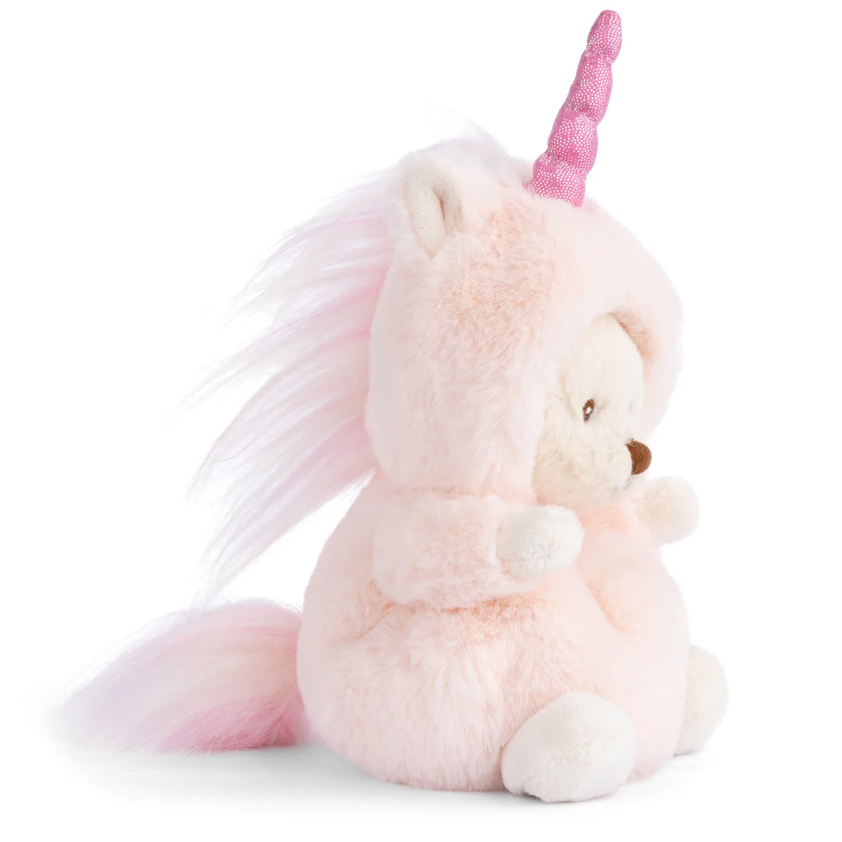 side view of Ziggy Unicorn Plush Toy