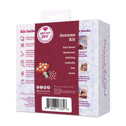 back of the mini dazzle boxed kit