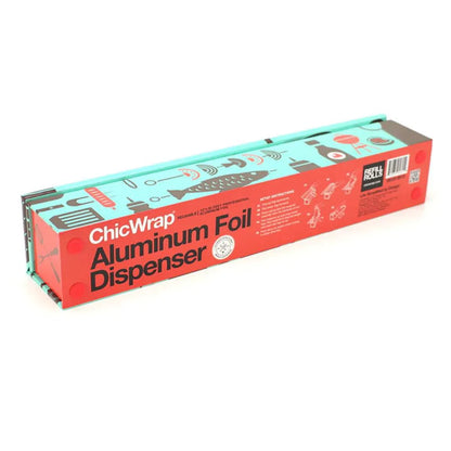 angled view of BBQ tools Aluminum Foil Dispenser