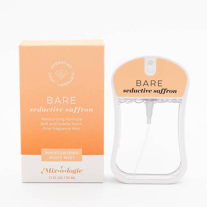 Moisturizing Body Mist, Bare and its box