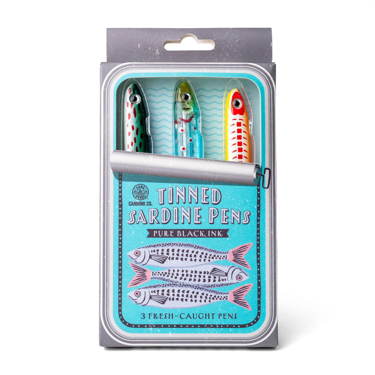 packaging of the sartine pens on a white background