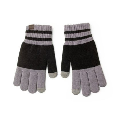 nordic gray Men's Lodge Gloves displayed against a white background