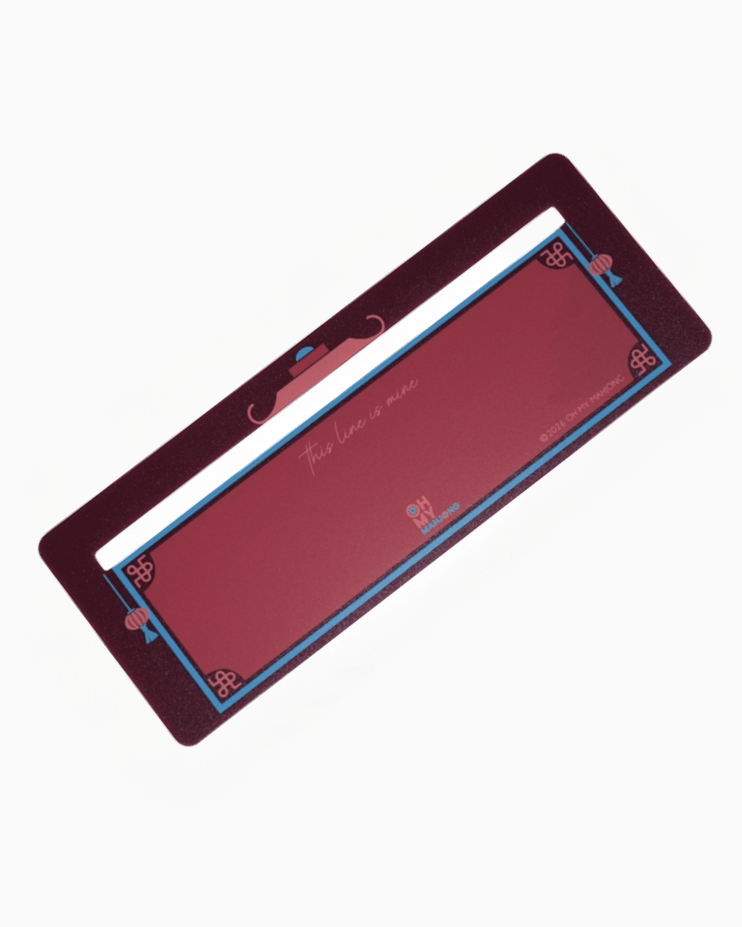 burgundy line finder