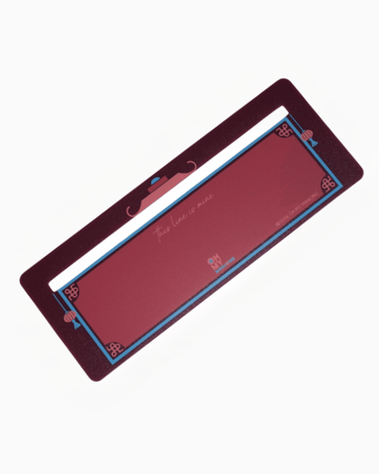 burgundy line finder