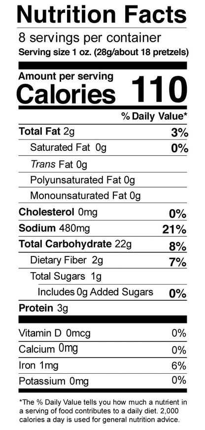 Nurtrition facts. Please call 501-327-2182 for more information.