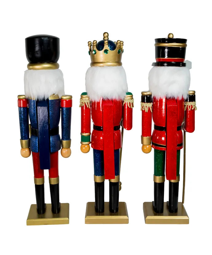 back view of nutcrackers.