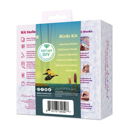 back of the mini dazzle boxed kit