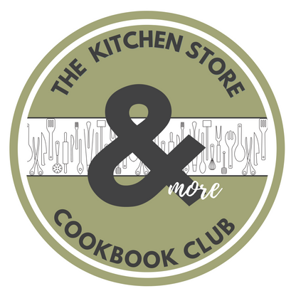 The Kitchen Store Cookbook Club logo wiith the ampersand symbol in the middle