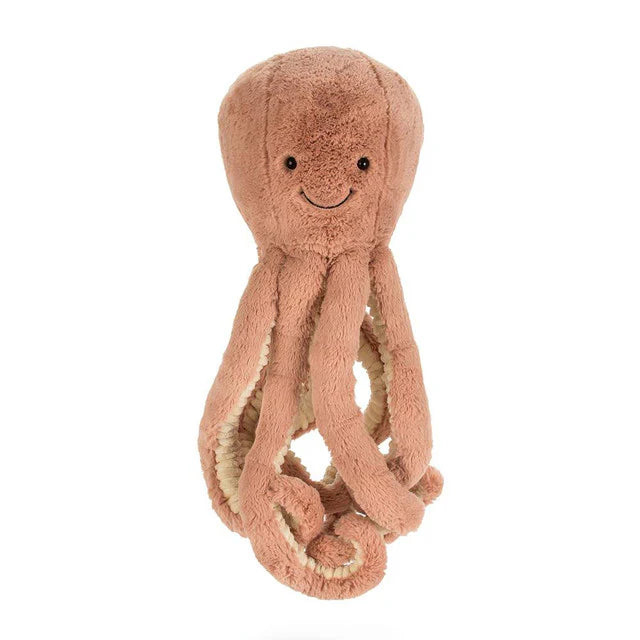 Odell Octopus Plush Toy with its tentacle outstretched