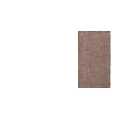 Creative Co-op - Stonewashed Cotton Tea Towel with Taupe Stitched Edge