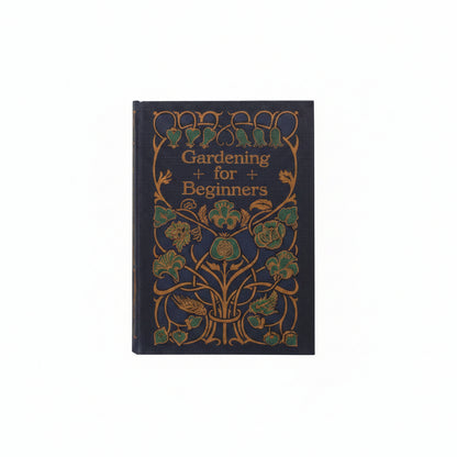 gardening for beginners journal on a white background
