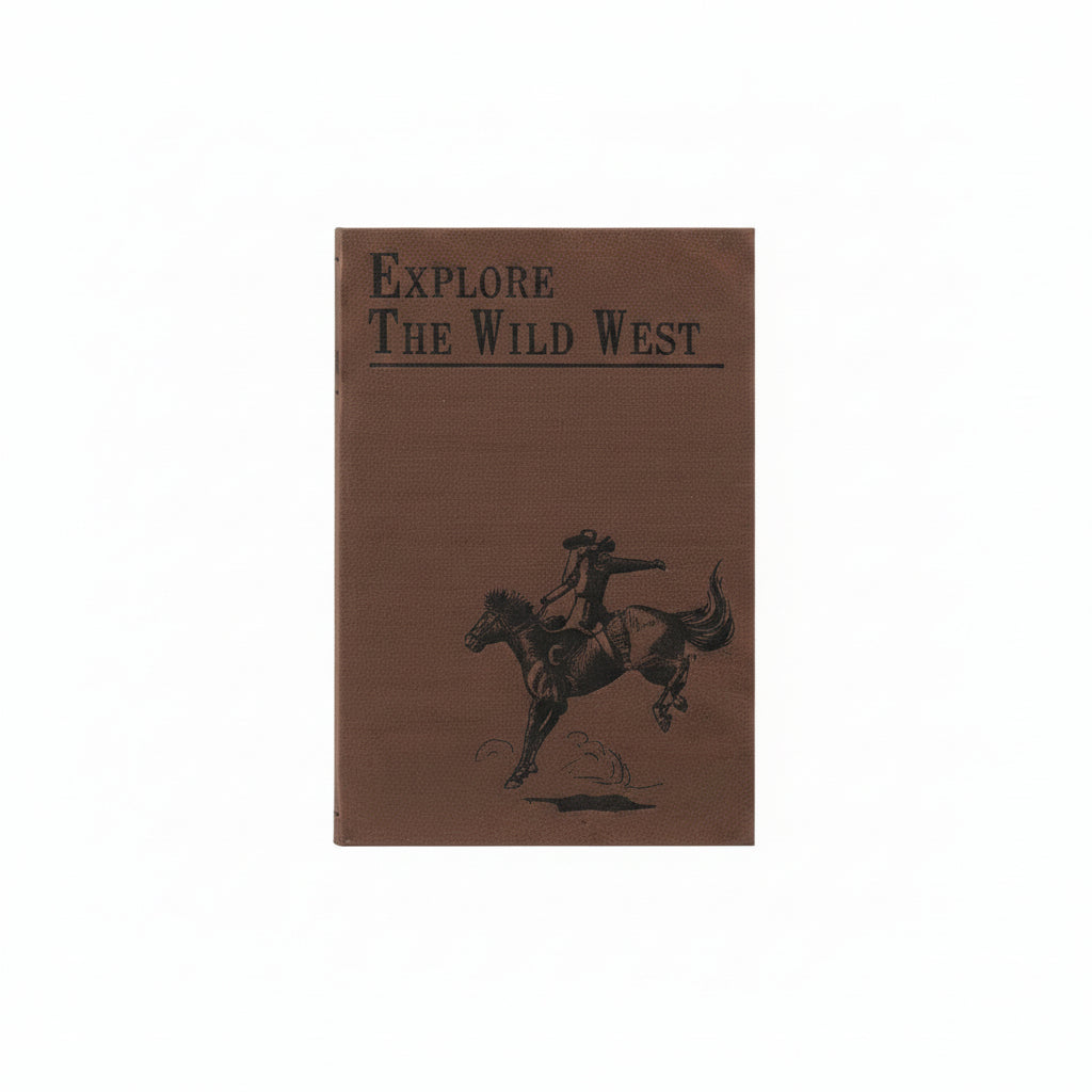 wild west journal on a white background
