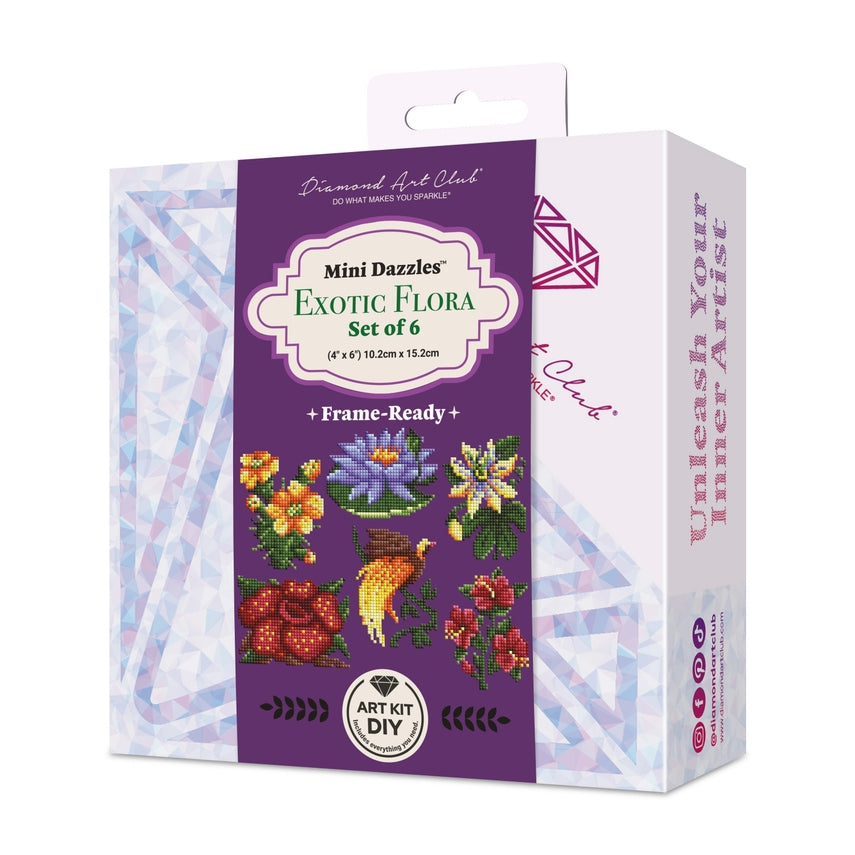 front of the mini dazzle boxed kit