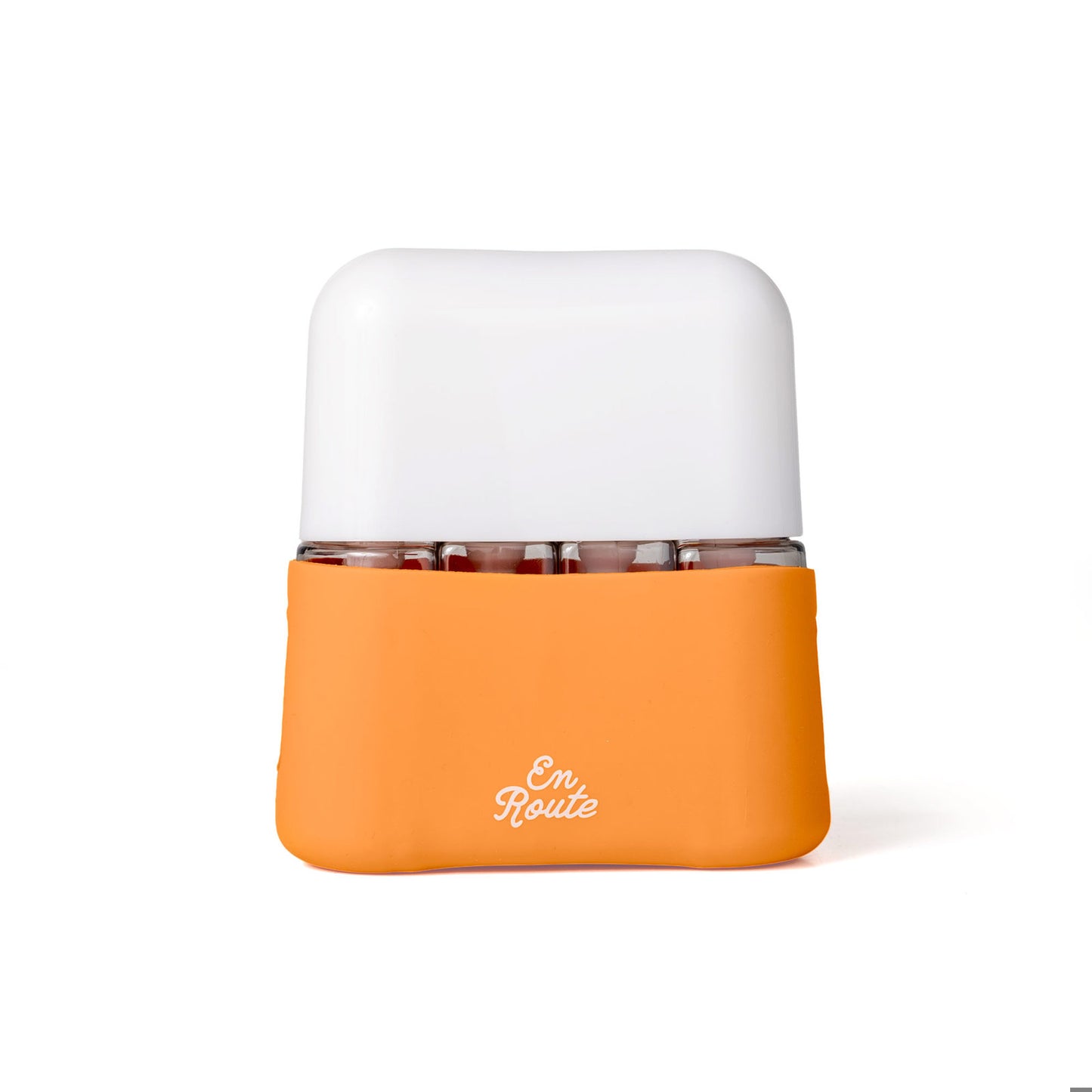 Bon Voyage Travel Bottle Set in orange