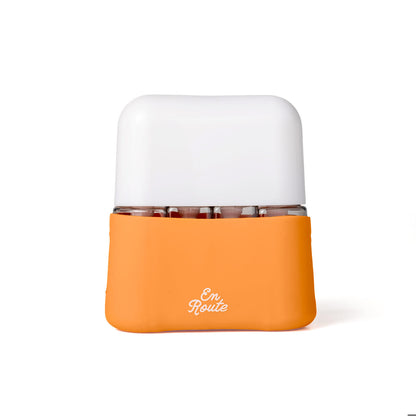 Bon Voyage Travel Bottle Set in orange