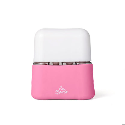 Bon Voyage Travel Bottle Set in pink