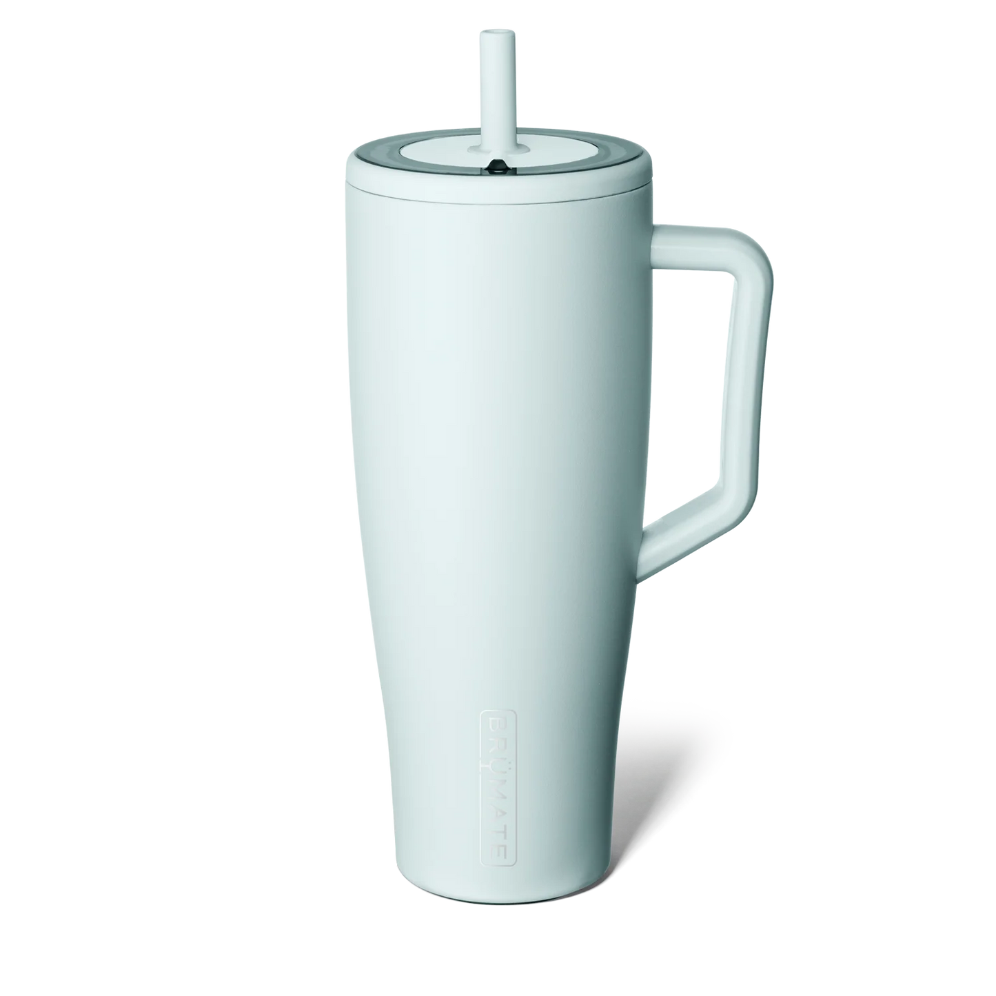 40oz eras tumbler in the color blue agave