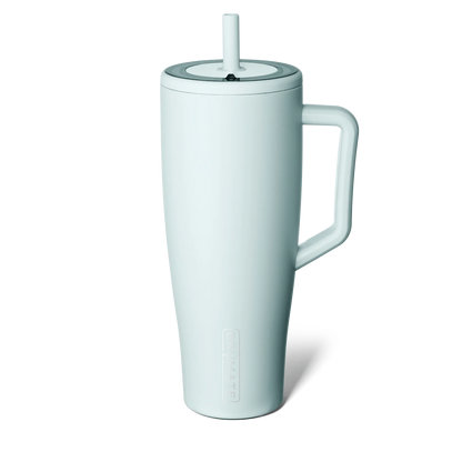 40oz eras tumbler in the color blue agave