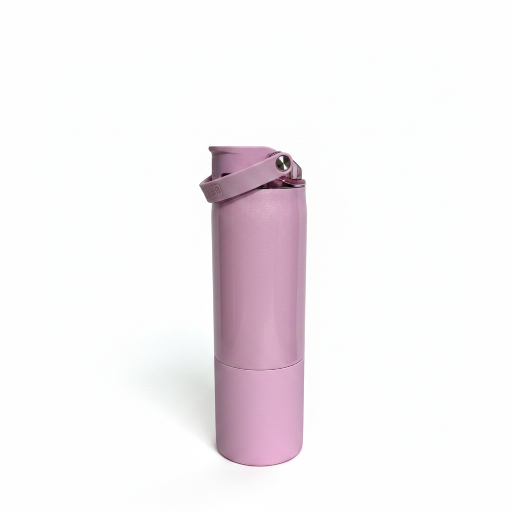 blush pink water bottle