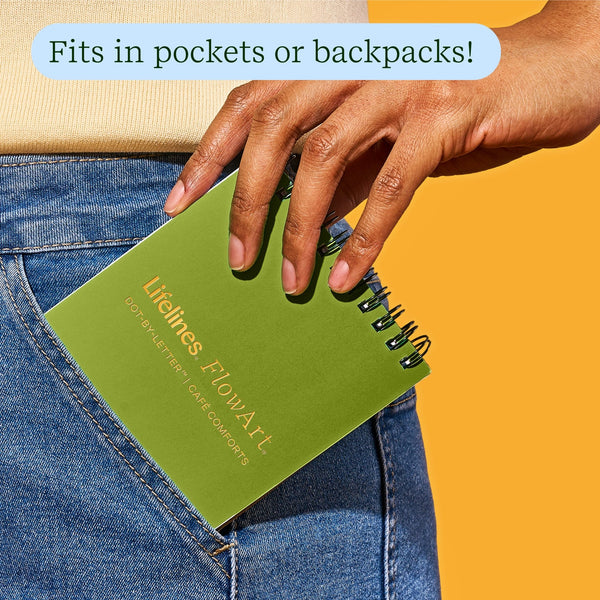 FlowArt Mini, Cafe Comforts going into a person's pocket