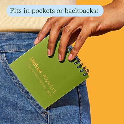 FlowArt Mini, Cafe Comforts going into a person's pocket