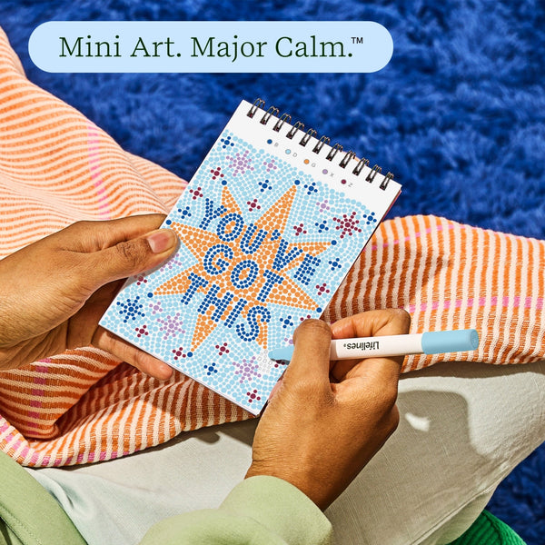 FlowArt Mini, Pocket Positivity being used
