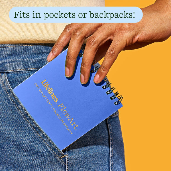 FlowArt Mini, Pocket Positivity in someones pocket
