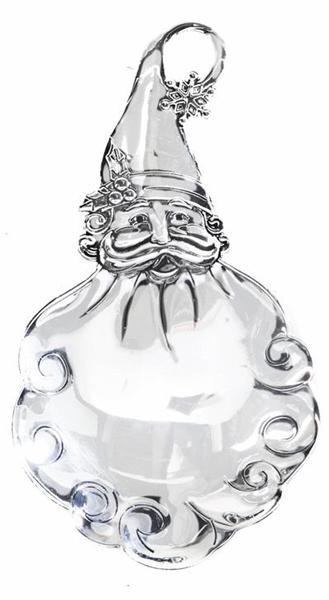 silver santa spoon