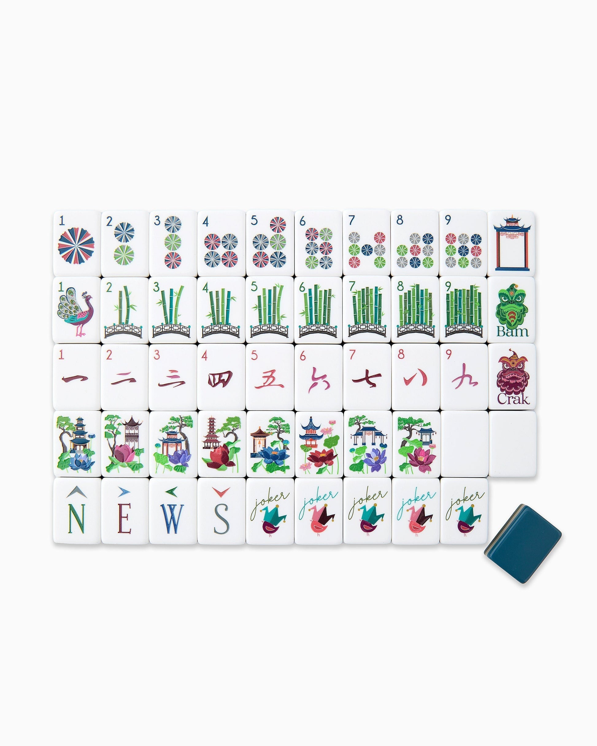 small gatsby mahjong tiles set