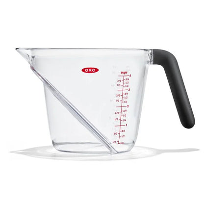 Good Grips Angled Measuring Cup shown on a white background