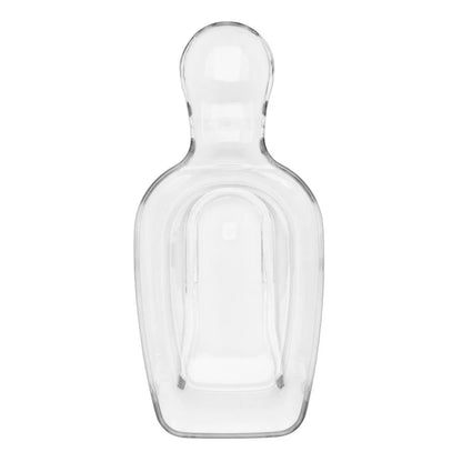 clear acrylic scoop.