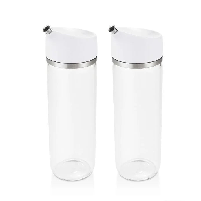 Good Grips Precision Pour Glass Dispenser Set shown on a white background