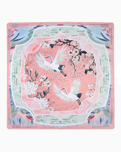 Heron mahjong mat