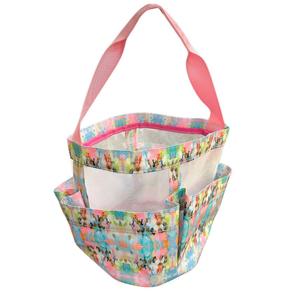 brooks aveenue shower caddy on a white background