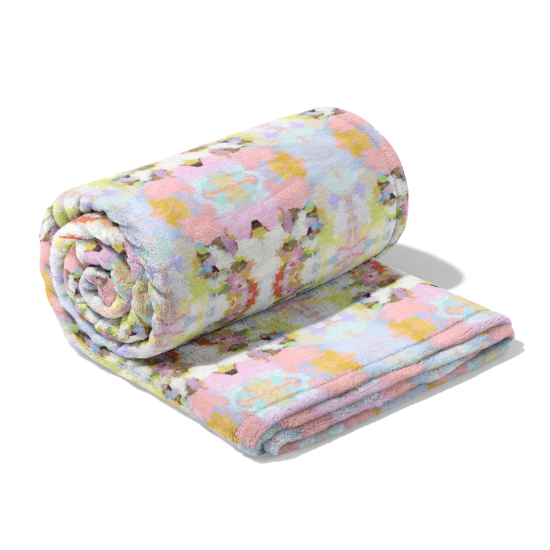 brooks avenue pink fleece blanket