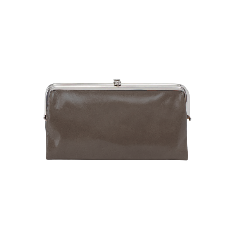 lauren wallet in the color hearthstone