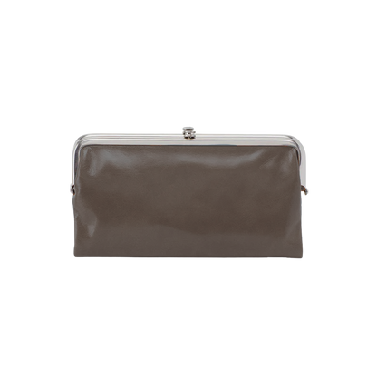 lauren wallet in the color hearthstone