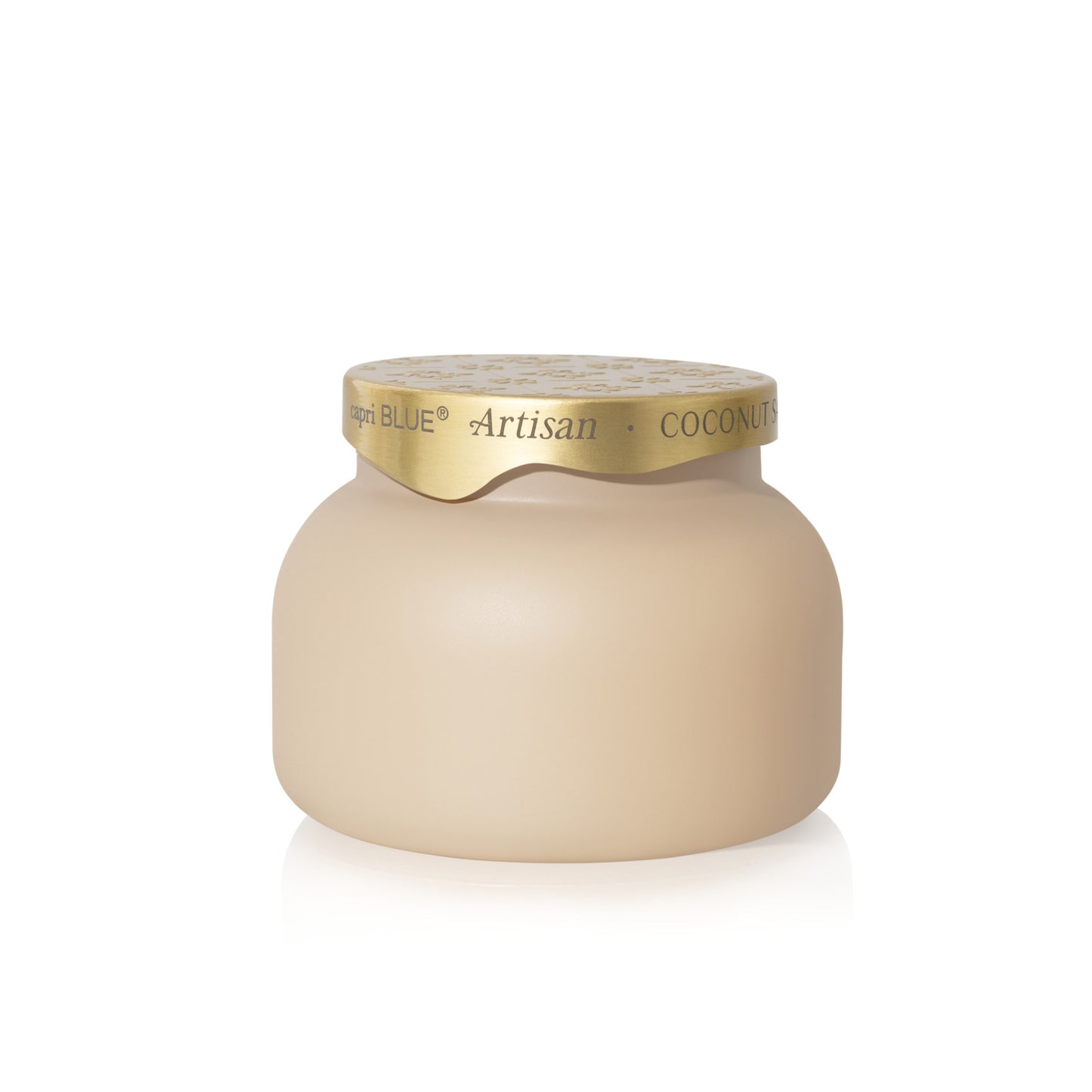 Coconut Santal Artisan Terrazza Velluto Signature Candle on a white background