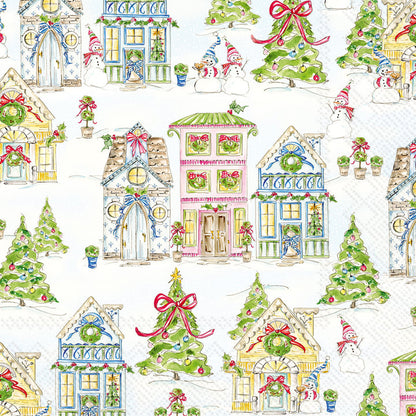 beverage Gingerbread House Paper Napkins