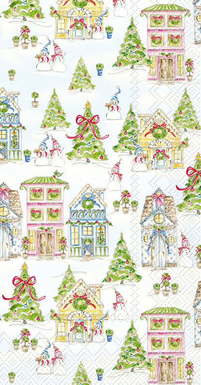 rectangle Gingerbread House Paper Napkins