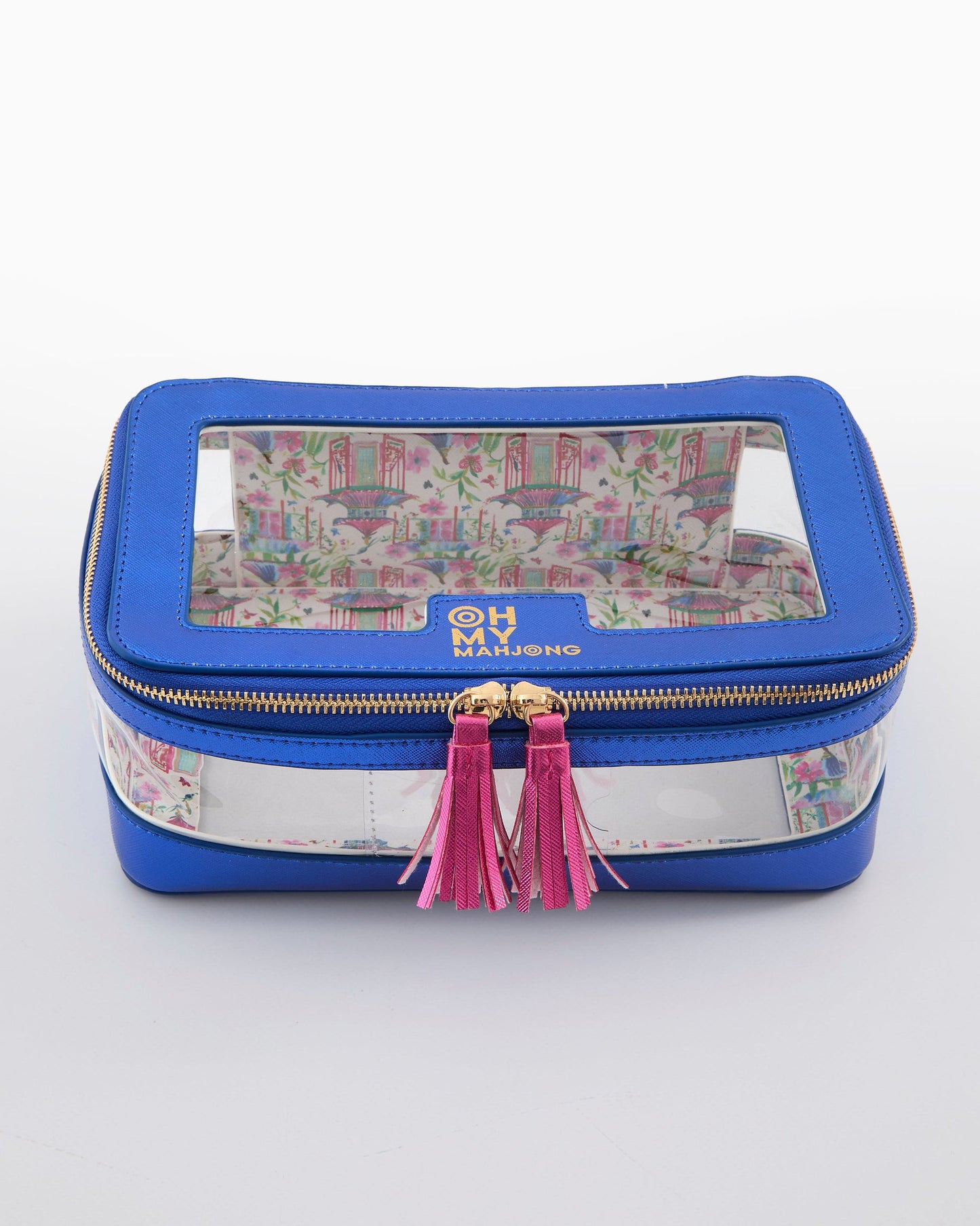 metallic blue mt storage case closed