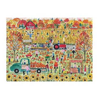 Galison - Pumpkin Patch Puzzle, 1000 Pieces